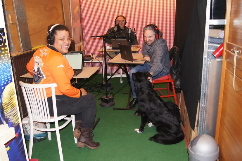 sapietom in de studio publiciteitsfoto