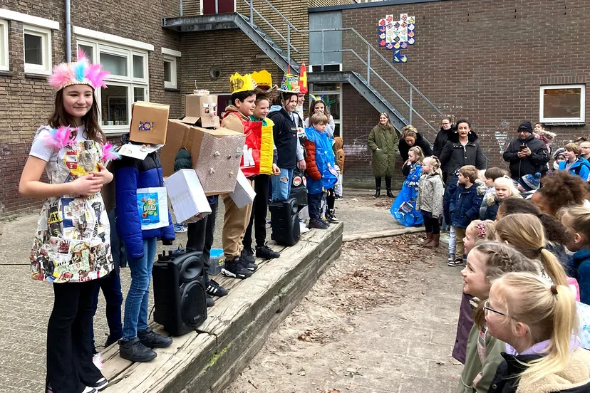 sint bavoschool afvalparade