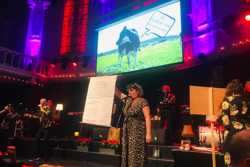 smartlappenkaraoke band eerder in paradiso eigen foto