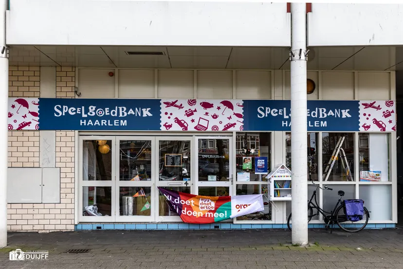 speelgoedband voorpui