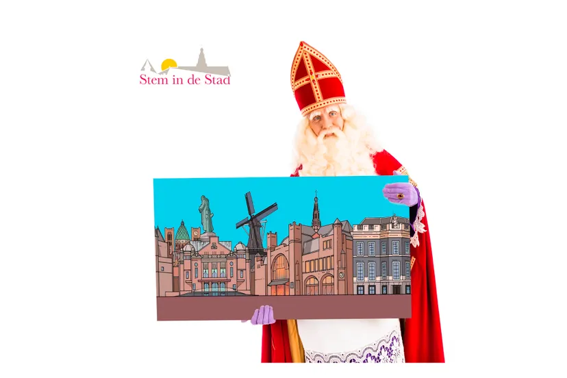 stem in de stad