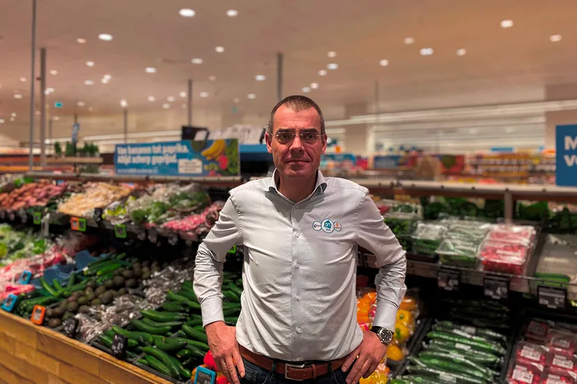 supermarktmanager bob roeten albert heijn vos westergracht wordt groter en krijgt het allernieuwste concept foto eigen foto albert heijn vos westergracht