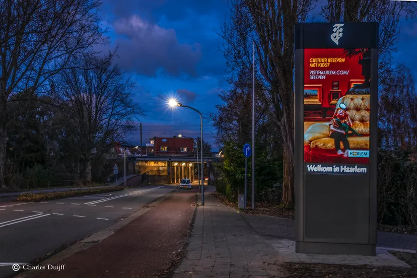 welkomsbord digitaal klein