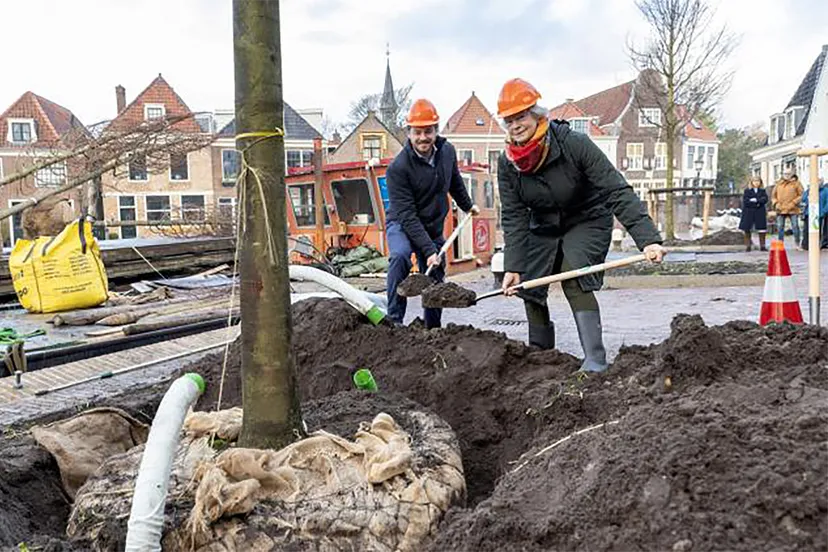 wethouder robbert berkhout en hilde prins foto door jurriaan hoefsmit