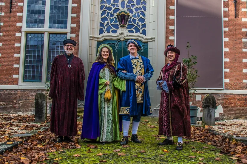 graaf willem ii en gevolg fotografie franklin van der erf