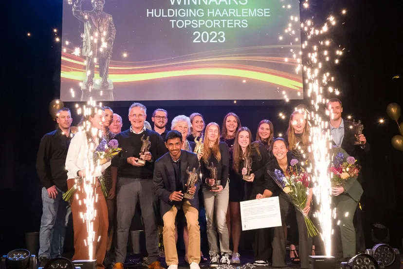 winnaars huldiging haarlemse topsporters 2023