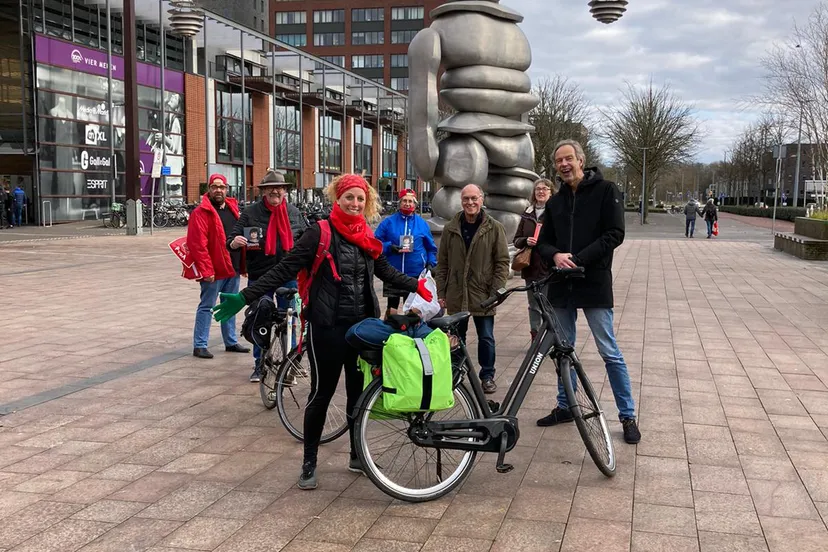 20210306 pvda marieke fietst