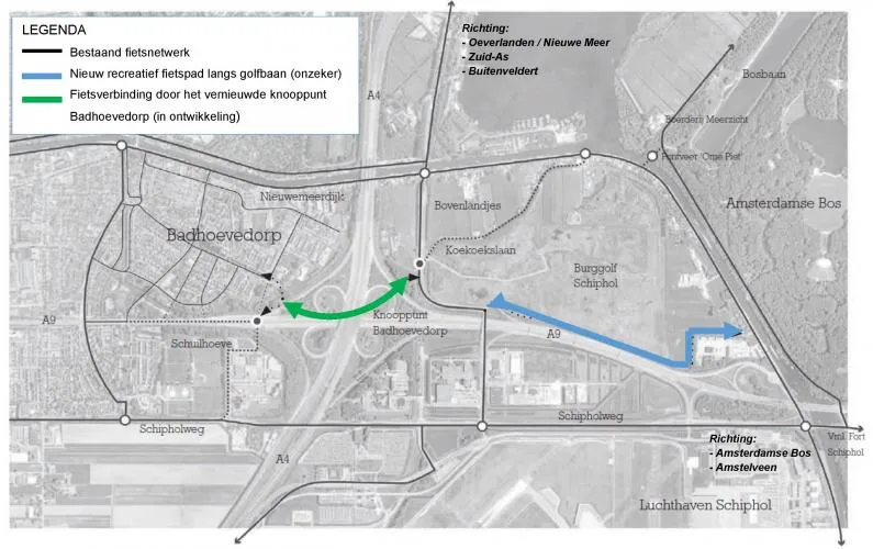 kaart met aansluiting op fietsnetwerk page 001