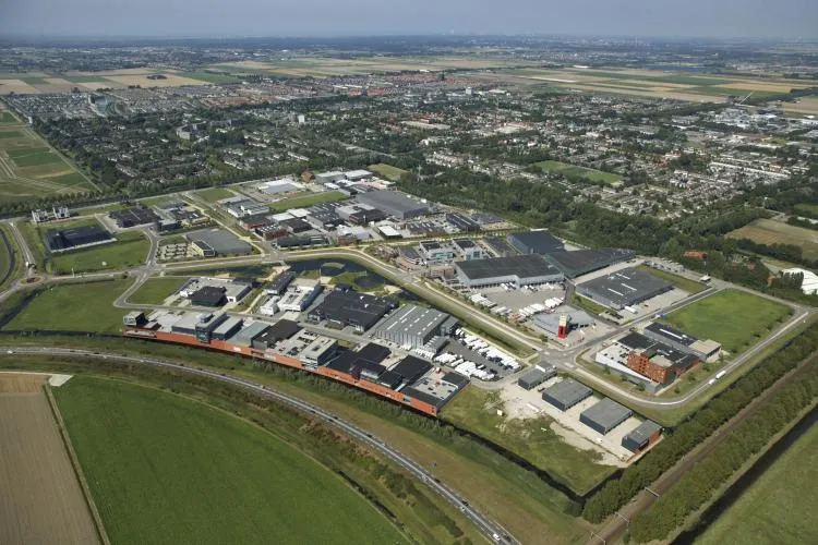 luchtfoto nieuw vennep zuid