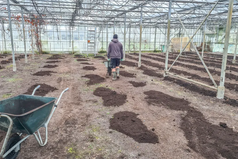 blog23 februai compost in de kas