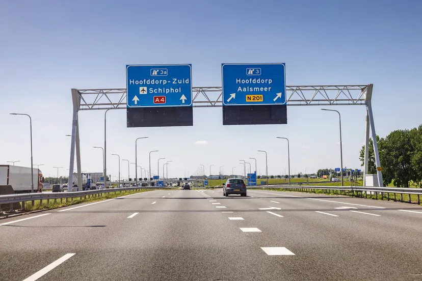 Parallelbaan A4 afrit 3+3a nr1