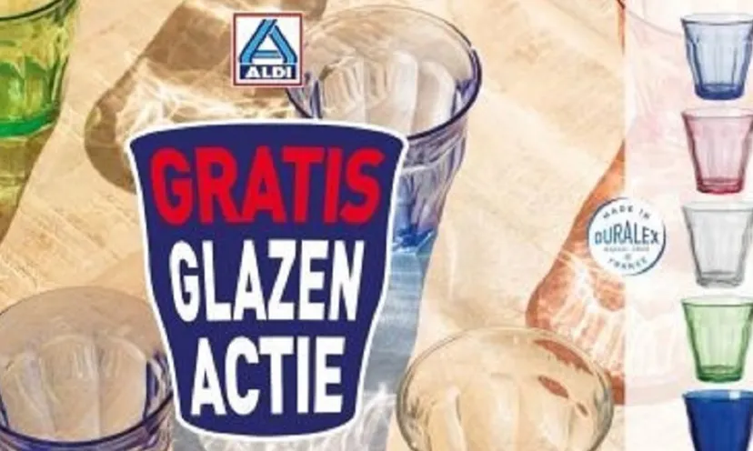 aldi glazenactie duralex 2021