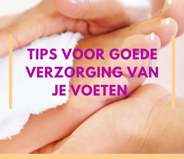 tips voor verzorging van je voeten