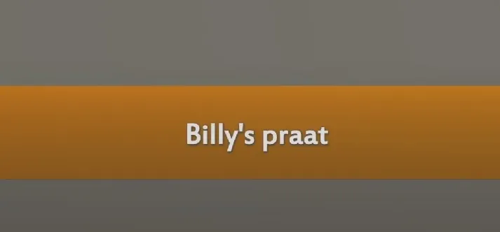 billy praat vlog