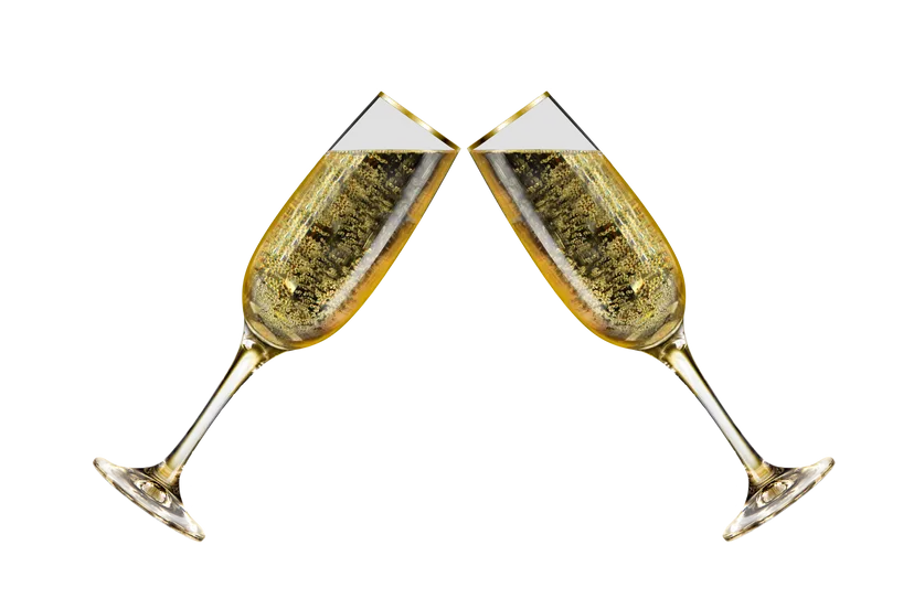 champagne glasses 1899909