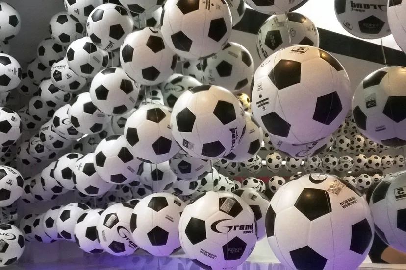 footballs soccer balls