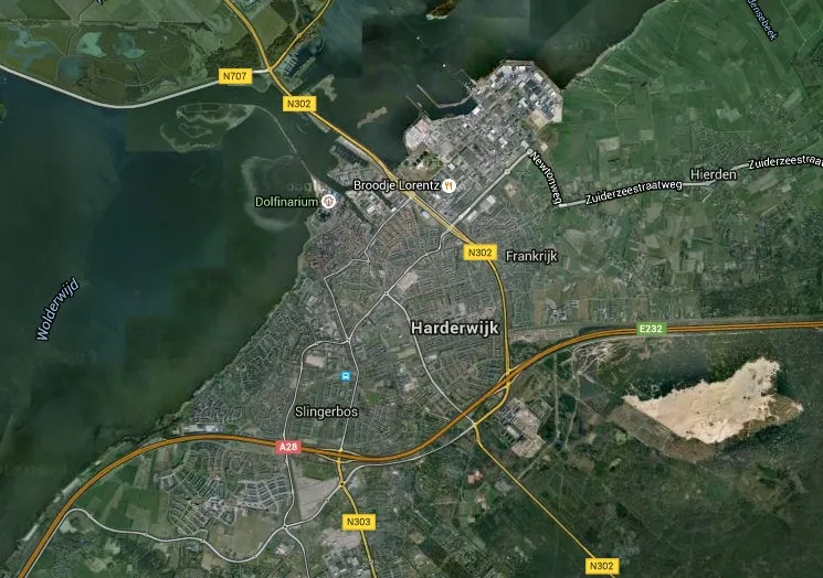 harderwijk satelliet google maps