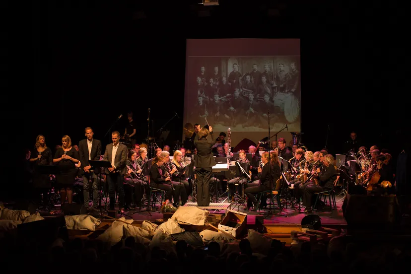 harmonie stedelijke watersnood concert eigen foto