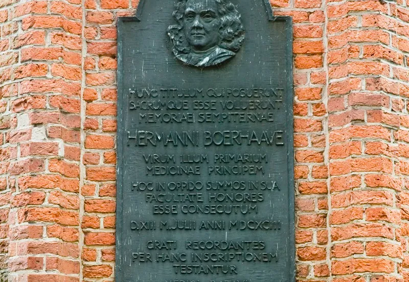 herdenkingsplaquette van herman boerhaave straatzijde van het torentje harderwijk 20388519 rce