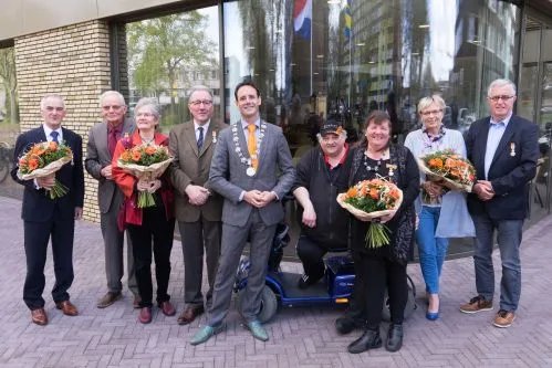 lintjesregen 2017 harderwijk koninklijke onderscheiding gemeente harderwijk