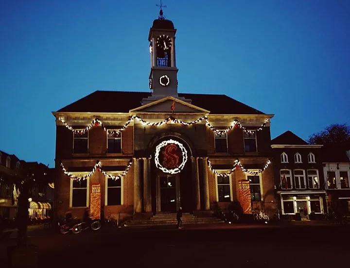 markt versiering winterstad verlichting martin weijmer
