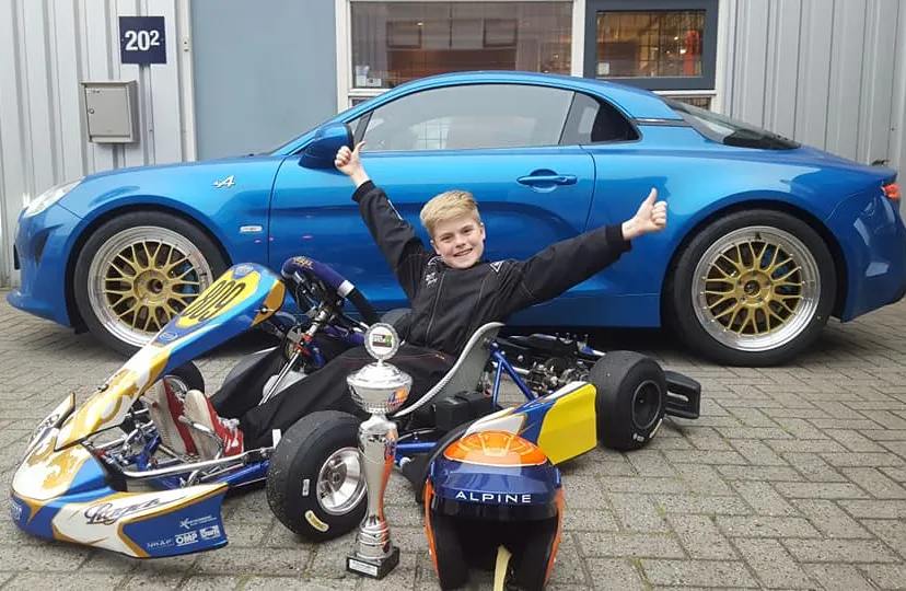 mitchell van dijk eerste race seizoen 2019