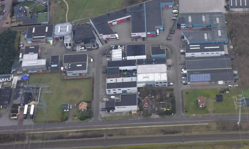 overveld industrieterrein luchtfoto slagboom peeters viewer