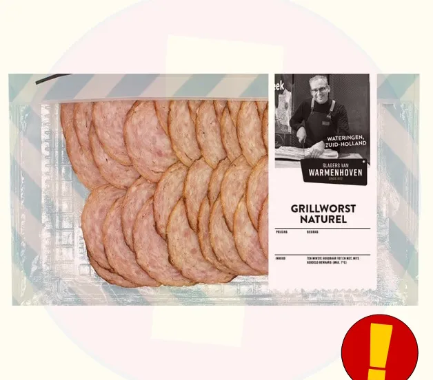 recall ah streeckgenoten grillworst productfoto