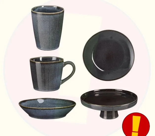 recall edelman racco serviesgoed blauw productfoto