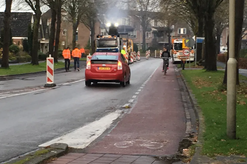 selhorstweg afgesloten rijbaan asfalteren wegwerkzaamheden hnn
