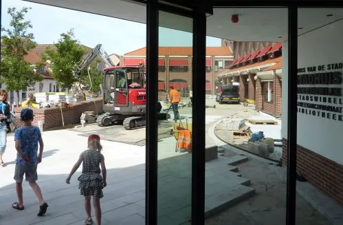 stadstuin voorplein stadhuis