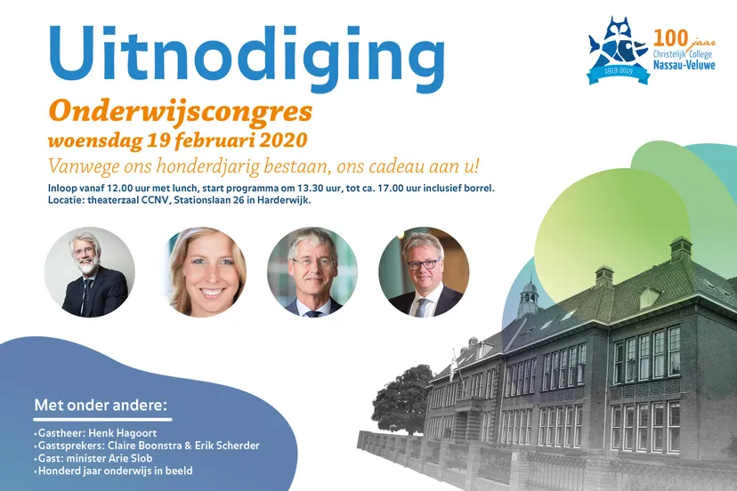 uitnodiging onderwijscongres