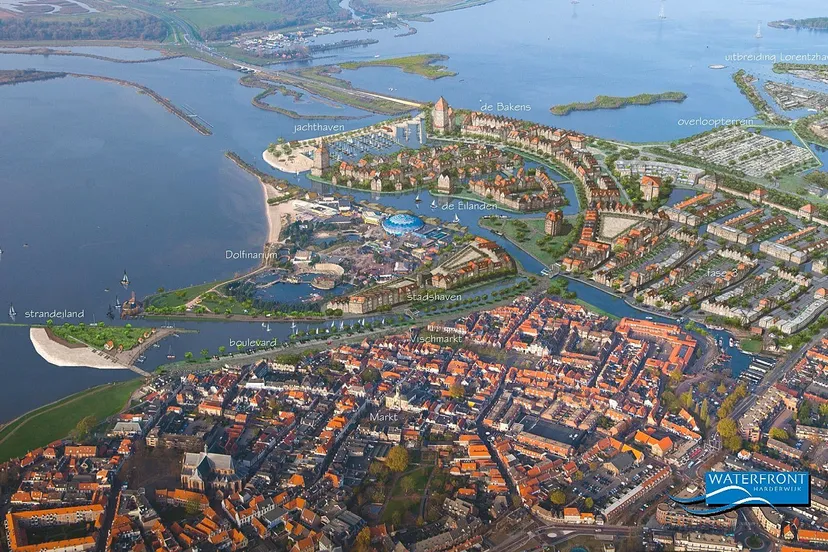 waterfront plattegrond binnenstad boulevard facebook club van harderwijk