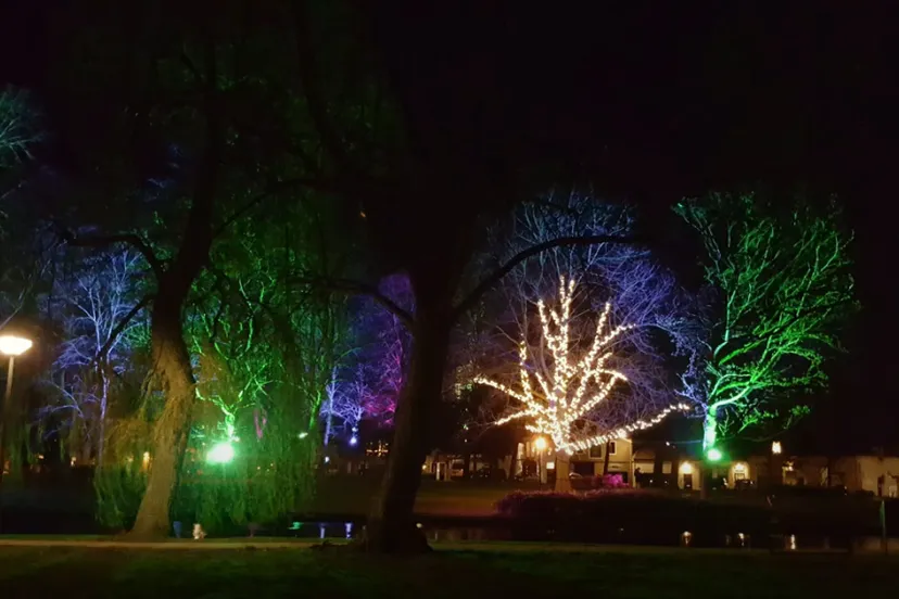 zoeklicht plantagepark