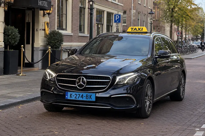 Taxi illustratie