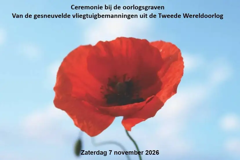 Remembrance Ceremony Oostergaarde 7 november 2026 - We Will Remember