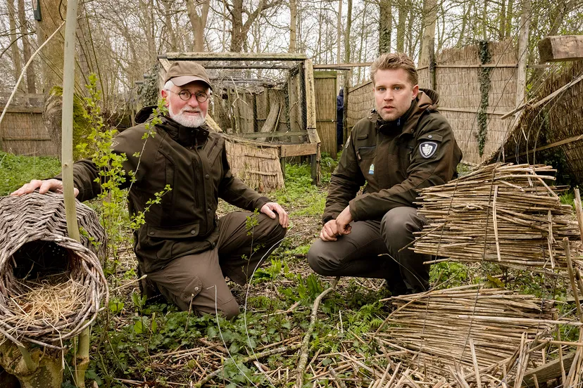 kooiker en boswachter eendenkooi van der eng kl
