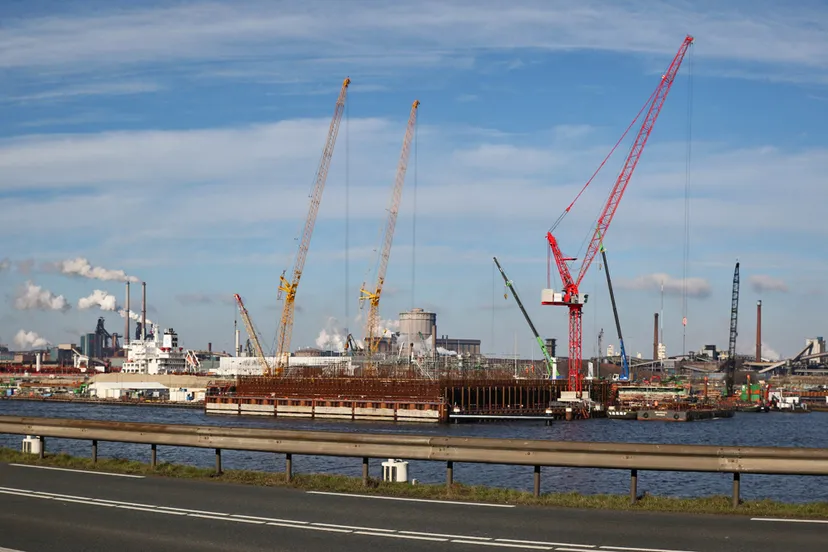 sluisen in aanbouw wwim meijer fotografie