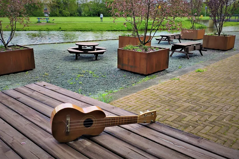 ukelele terras cultuurhuis heemskerk
