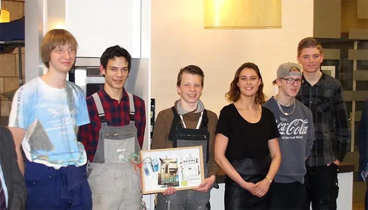 winnend team marktkraampjes banner