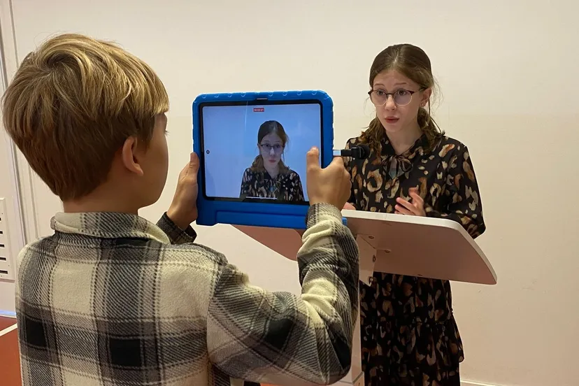 persfoto groep 8 van de zevenhoeven