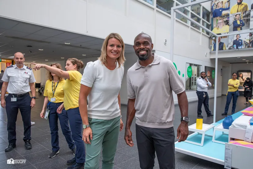 dafne schippers en churandy martina