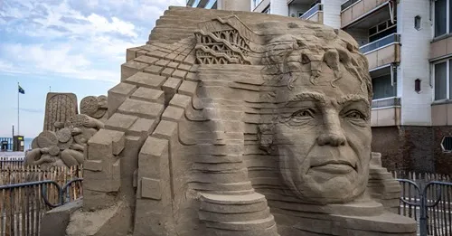 zandsculpturen charles duijff