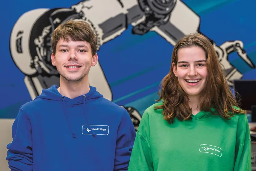 nova college welkomstteam open dag