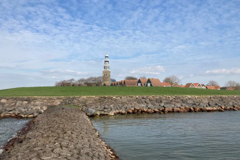 Foto 1 De primaire waterkering tussen Stavoren en de Afsluitdijk