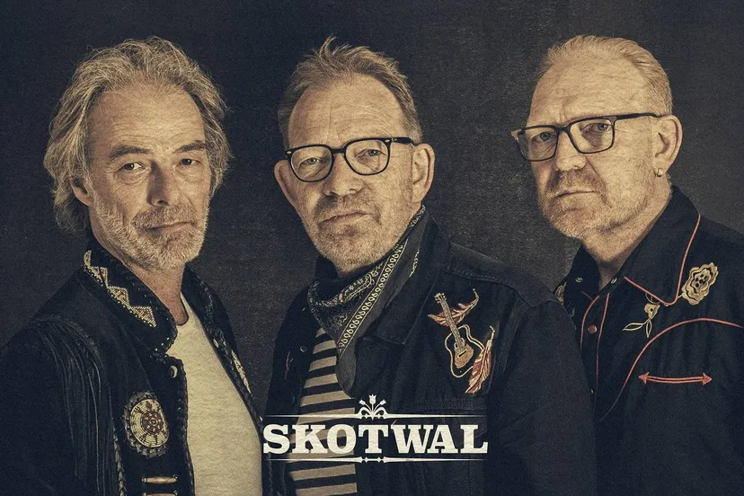 skotwal vier de plaat publiciteitsfoto