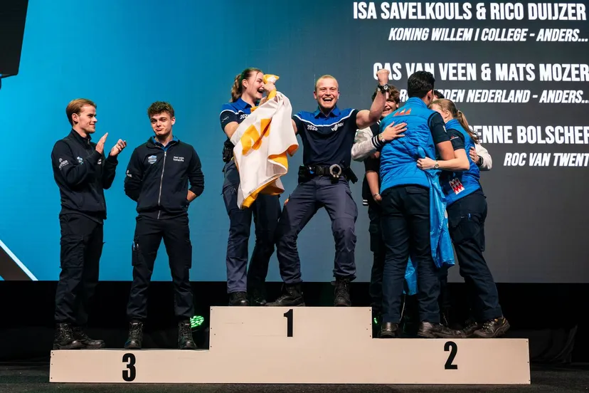 podium goud htv