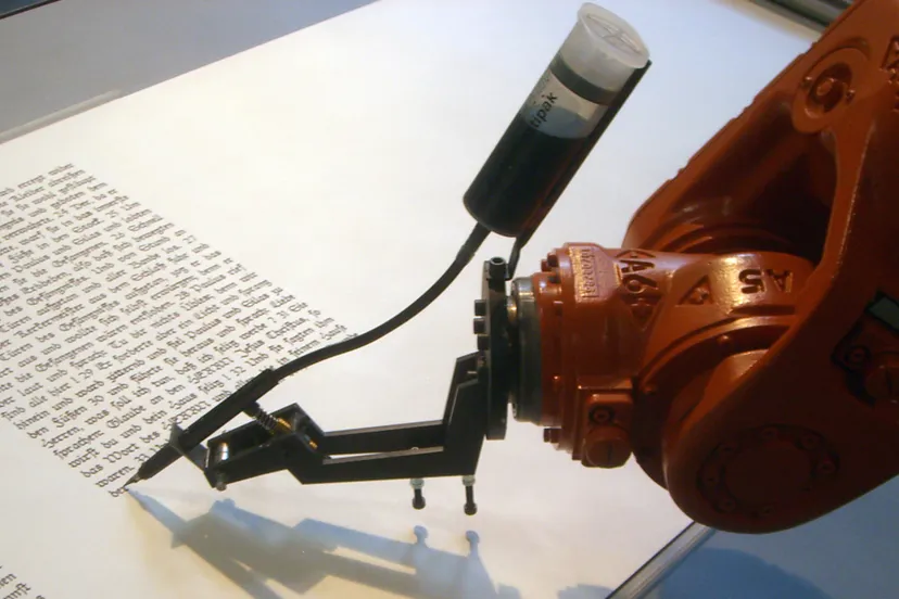 bios robotlab writing robot
