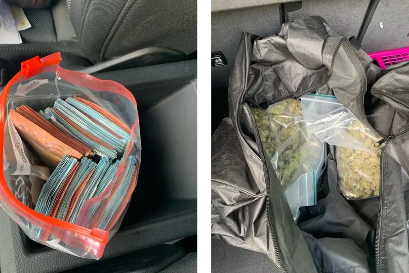 geld en hennep in auto heerlen