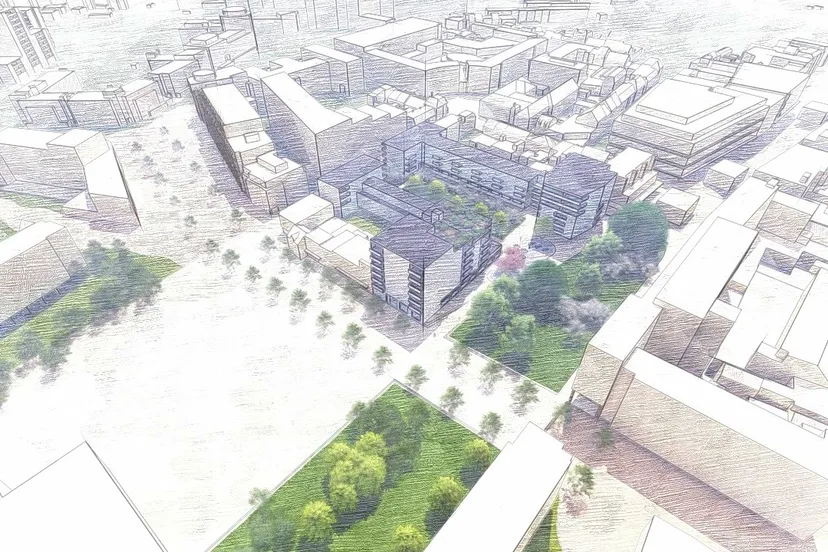 impressie schinkel zuid